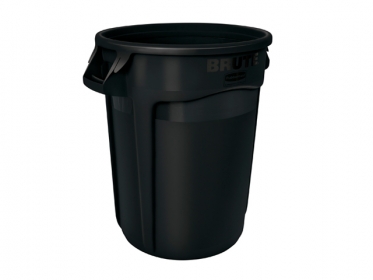 Caneca de Reciclaje Brute 121 litros Negro Rubbermaid 