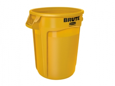  Caneca de Reciclaje Amarilla 121 litros Brute Rubbermaid FG263200YEL 