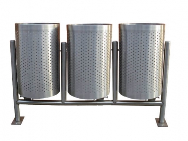Punto Ecolgico en Acero Inoxidable 225 Lts Barcelona M121
