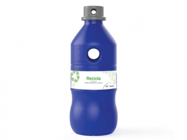 Eco Botella Color Azul Marca 153 Litros Estra 4-1035231